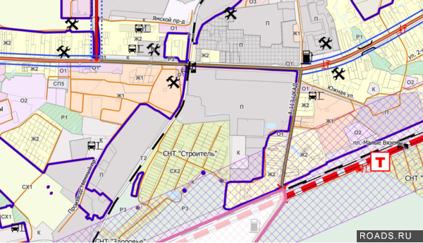 Согласованная Ген планом трасса ЦКАД.PNG