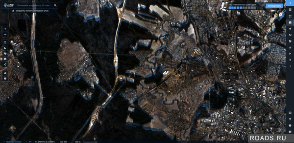 Северный обход Калуги на участке Анненки - Жерело (10.12.2020) [1]