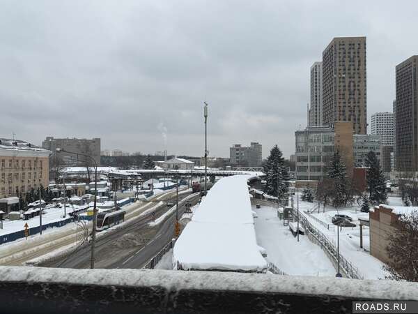 СВХ: развязка с Открытым шоссе